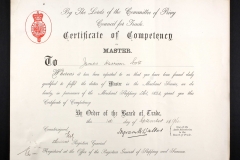 James Harrison Scott - Master's application